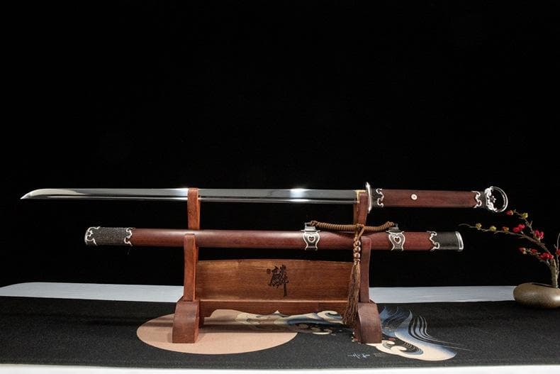 影乗唐刀 模造刀 居合刀 武士道 武具 漢剣 唐刀 龍泉剣 手鍛造打