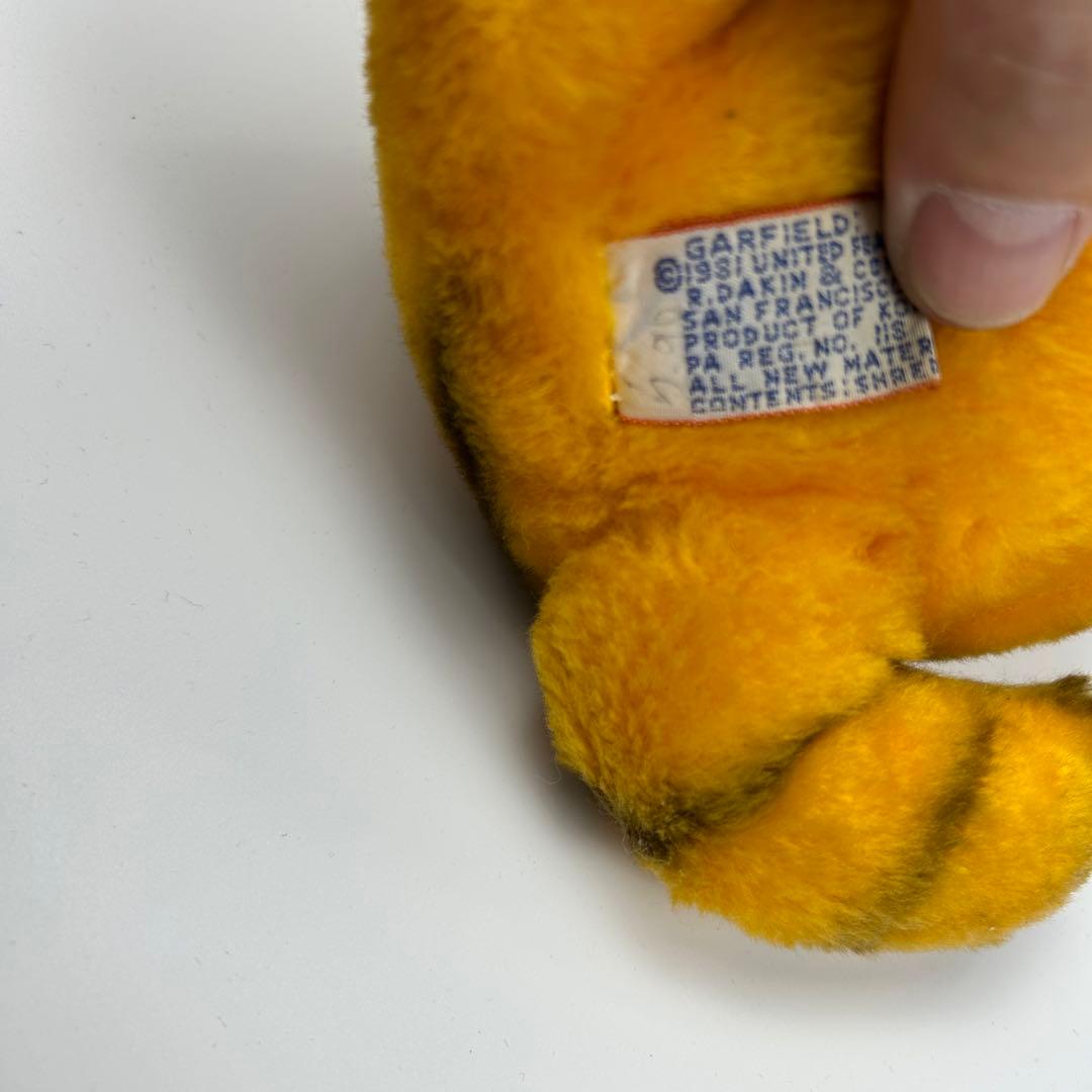 80s Garfield ガーフィールド ぬいぐるみ Vintage