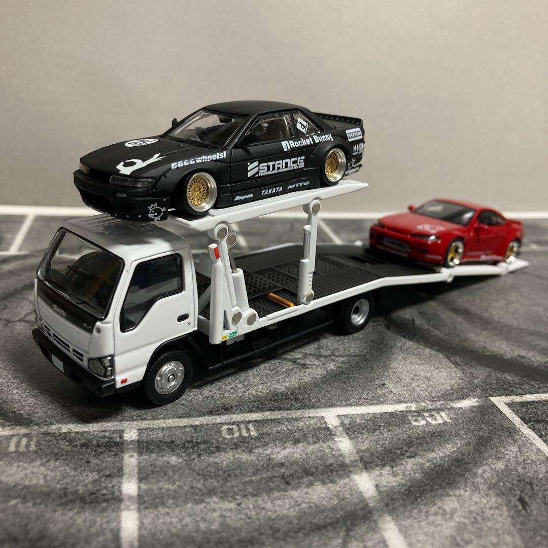 いすゞエルフ 花見台自動車 セフテーローダ ビッグワイド