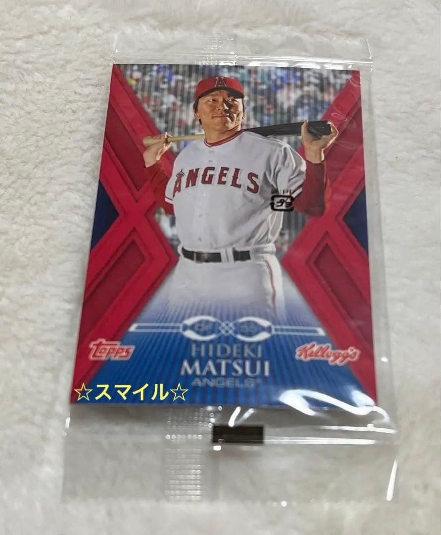 入手困難 エンゼルス 松井秀喜 選手カード ケロッグス