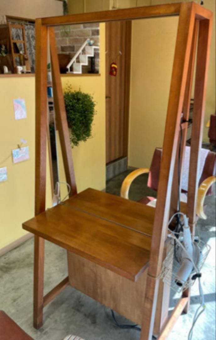 美容室　サロン　セット面　ドレッサー　両面　鏡