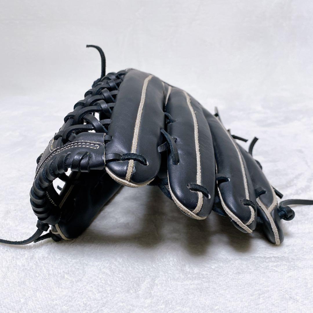 ミズノ　軟式グローブ　イチローモデル　外野手用　プラチナラベル　右投げ　一般軟式