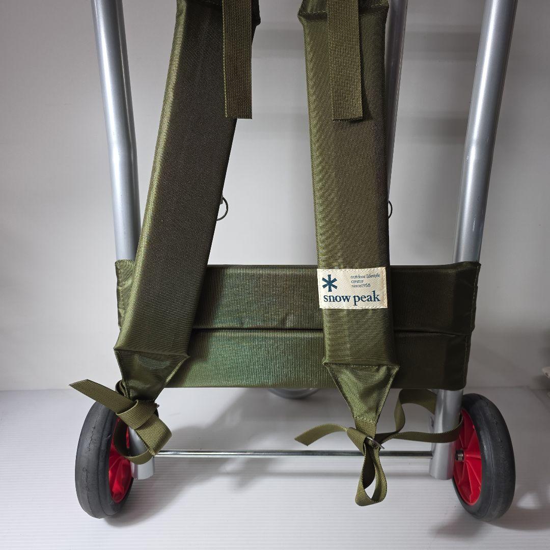  peak スノーピーク アルミキャリー S-049 背負子 廃盤品