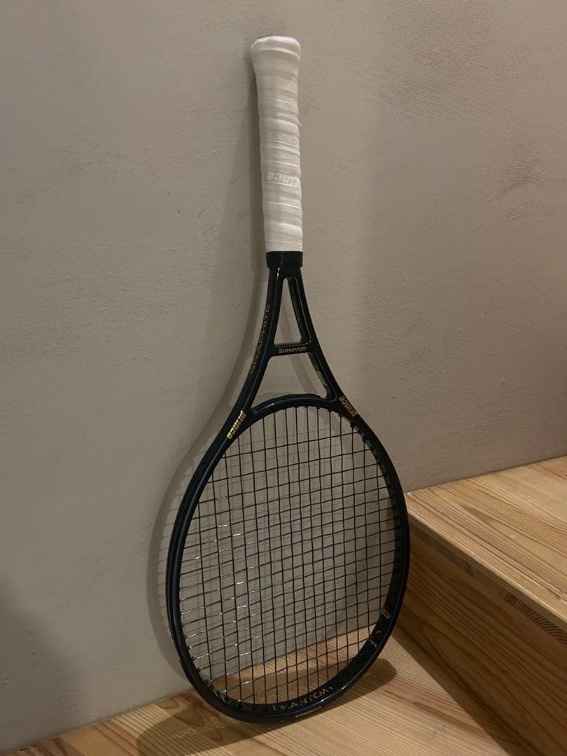 Prince テニスラケット ホワイトグリップ