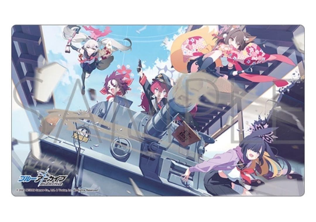 ブルーアーカイブ　韓国　デスクマット