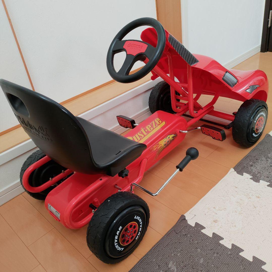 日本未発売！カーズ　ライトニングマックイーン　ペダルゴーカート　ディズニー