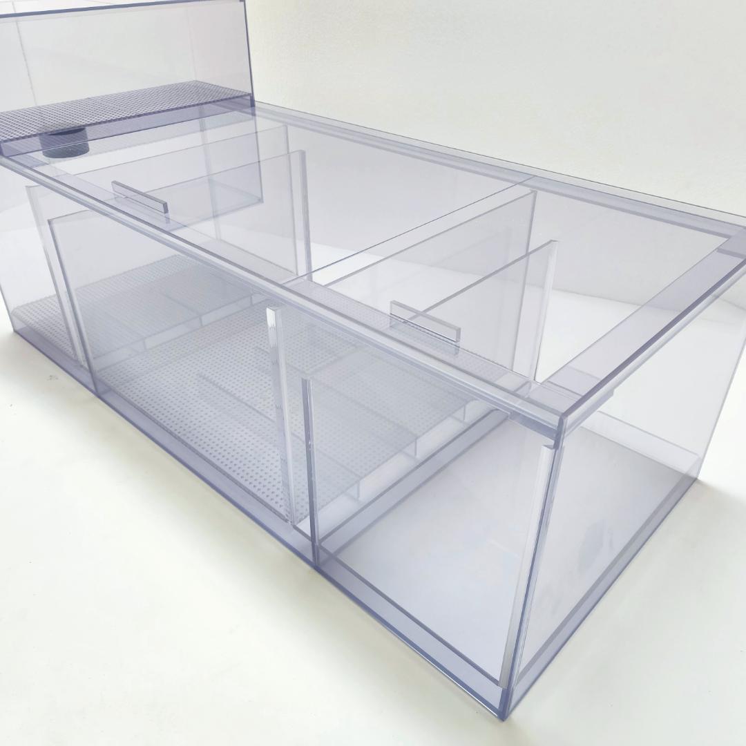 □国産5層式濾過槽□750×390×320h□オーバーフロー水槽用□