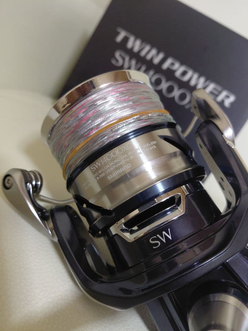 美品　21ツインパワーSW14000XG リブレ PT48ノブ