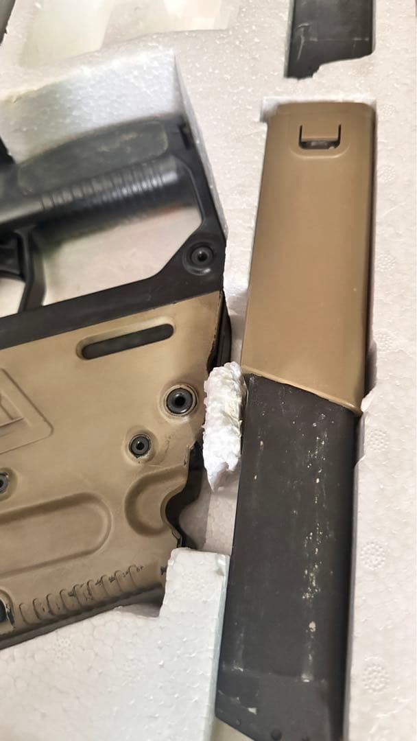 クリスベクター　タンカラー　ガスガン