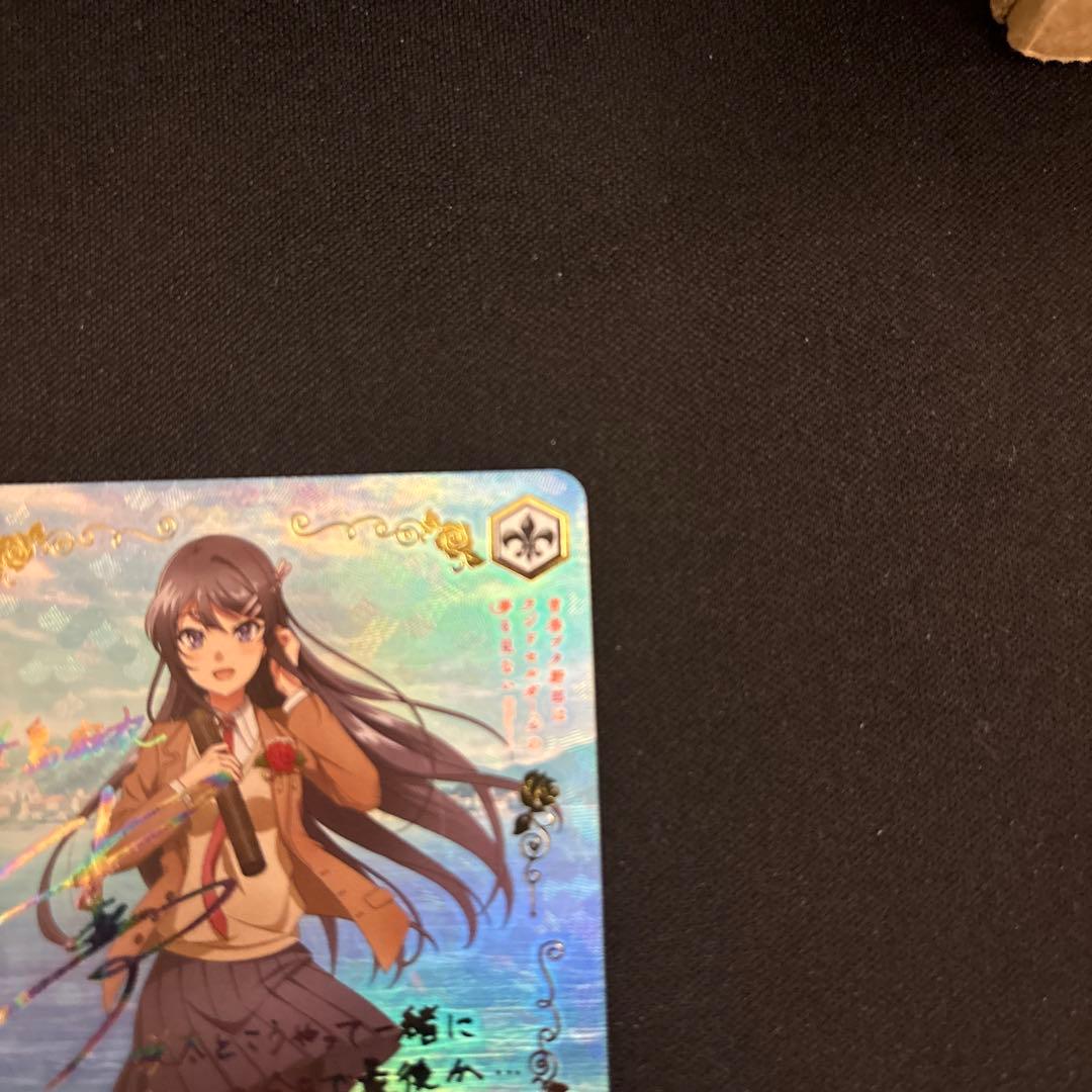 ヴァイスシュヴァルツ　青ブタ　君と過ごした一年間　桜島麻衣　ABR サイン