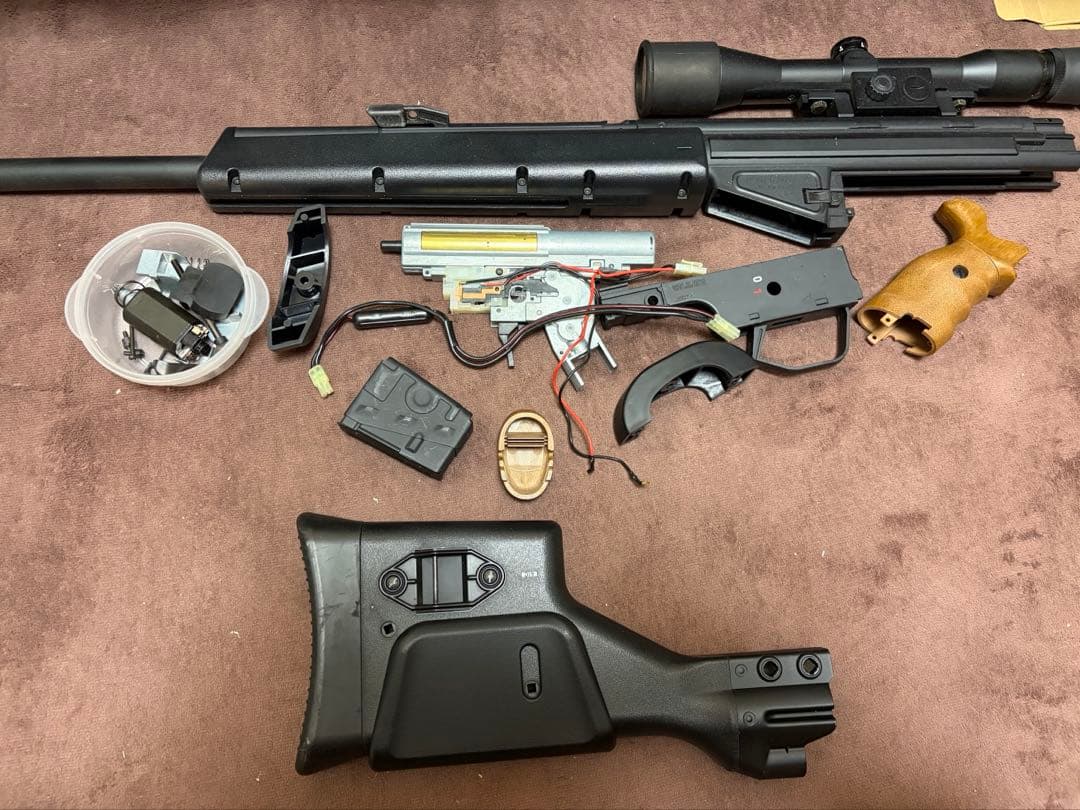 【ジャンク】東京マルイ　PSG-1　電動ガン