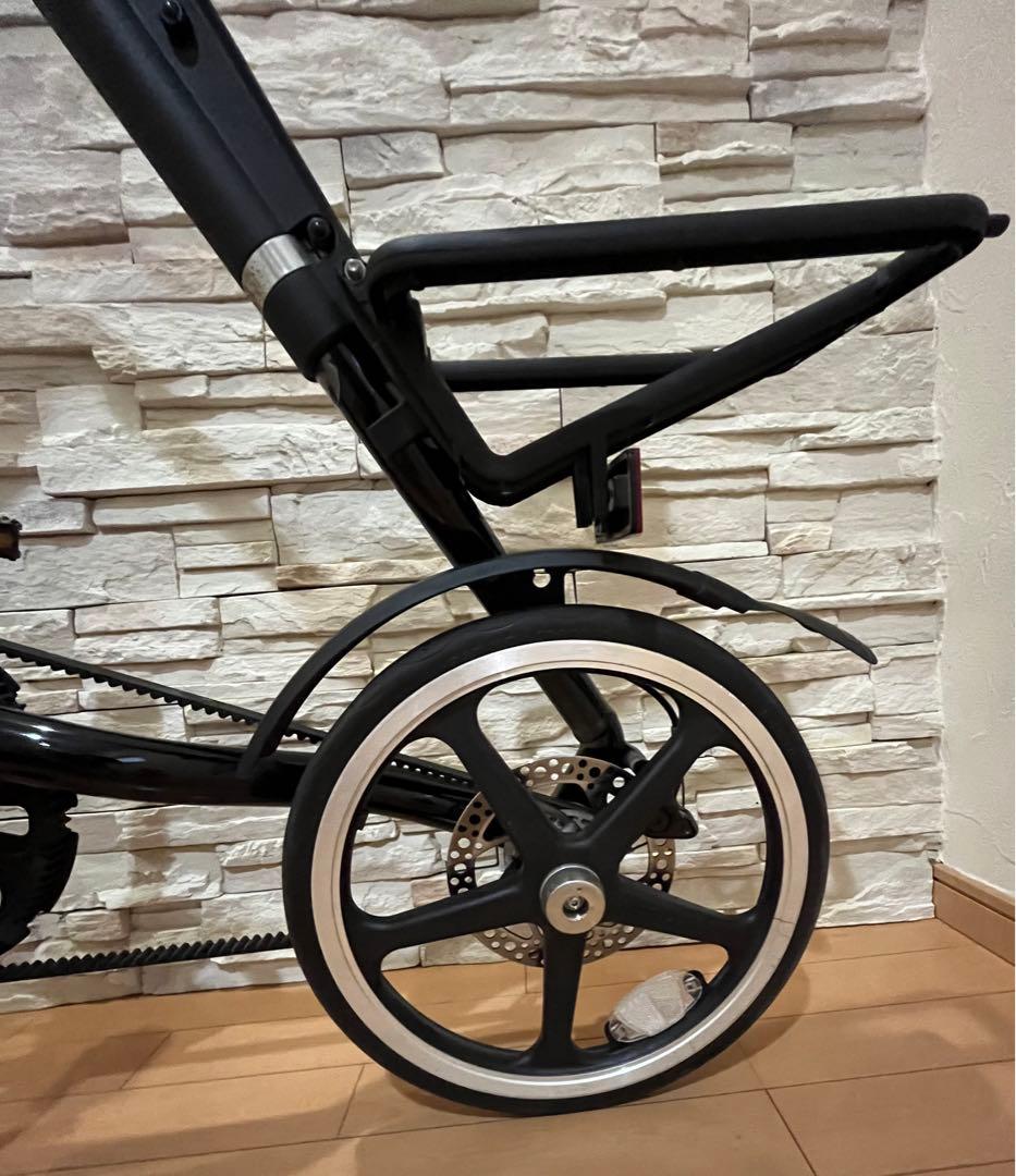 STRIDAストライダ　折りたたみ自転車　BLACK
