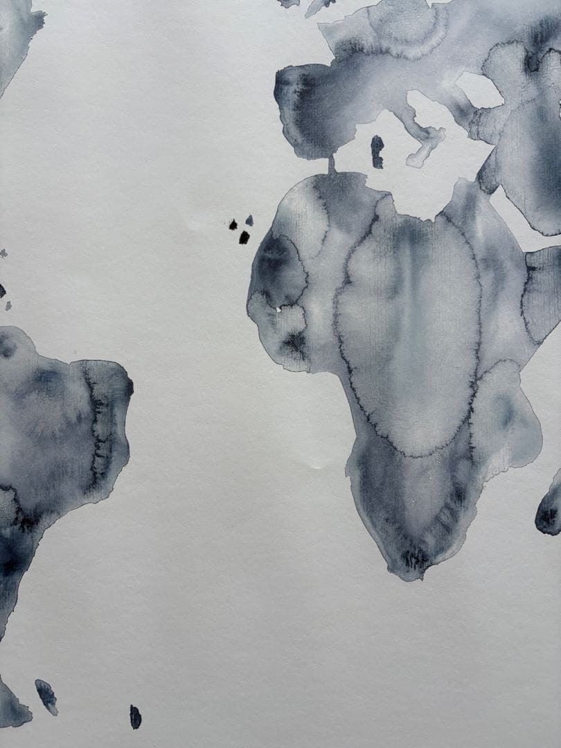 SILKE BONDE | BLUE WORLD POSTER 北欧 ポスター