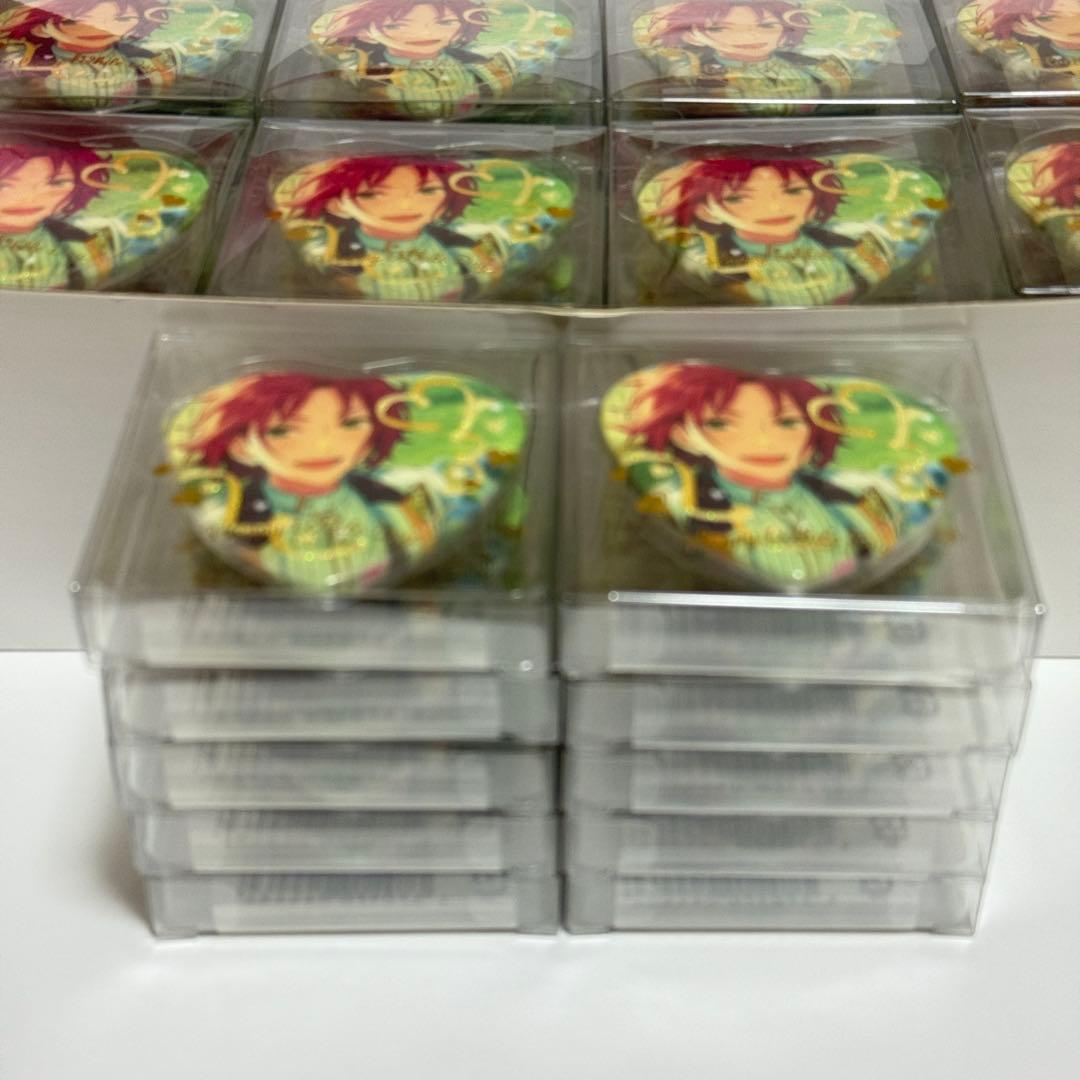 新品未開封★50個セットあんスタ ホワイトデー缶バッジ 衣更真緒