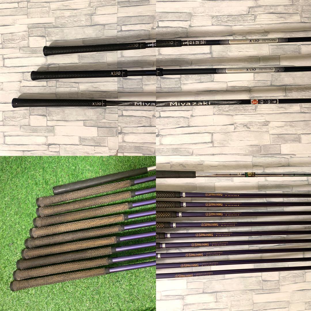 ゼクシオバッグ付 良品 XXIO9 本格メンズゴルフクラブセット豪華13本