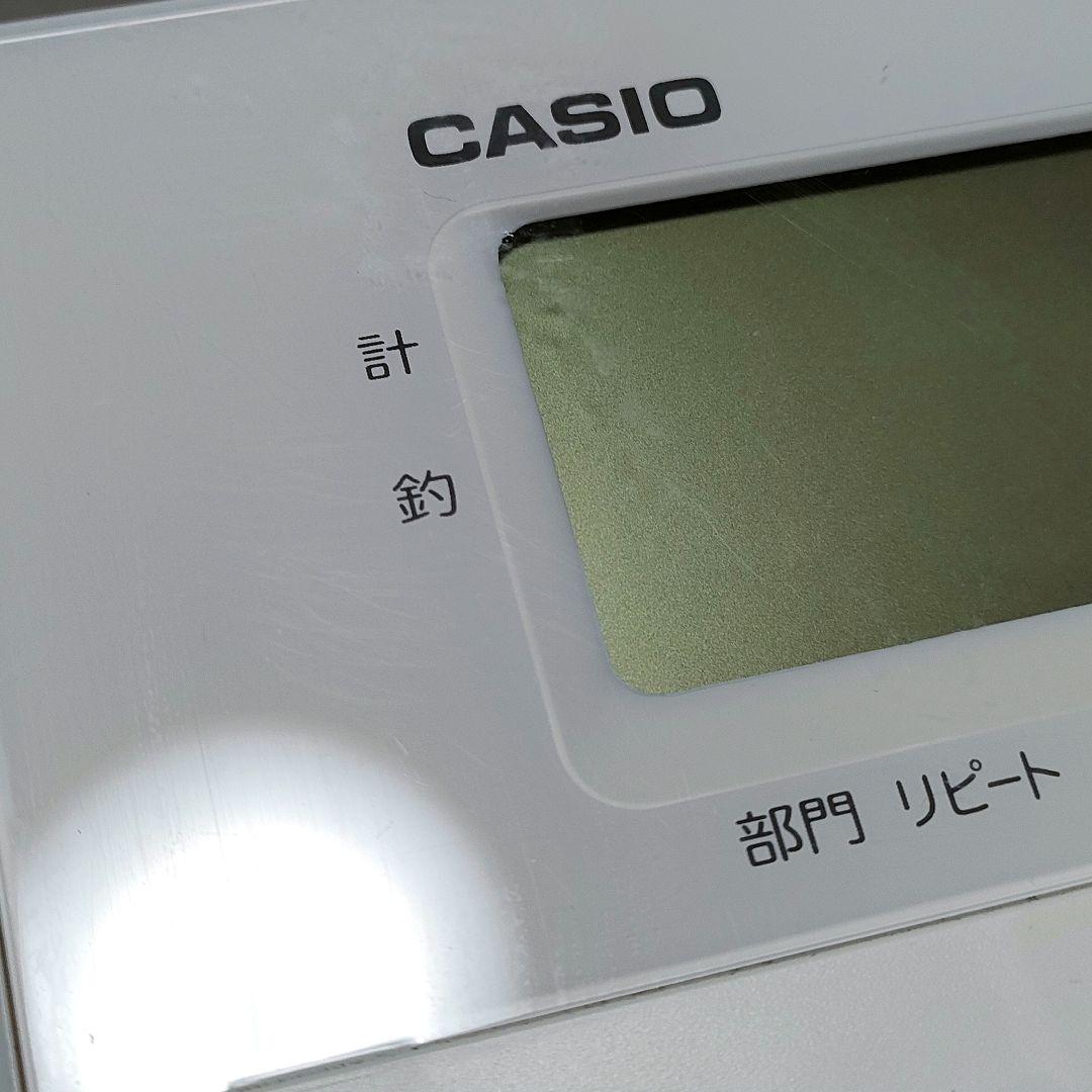 【KenKen】CASIO カシオ 電子レジスター SR-G3-WE
