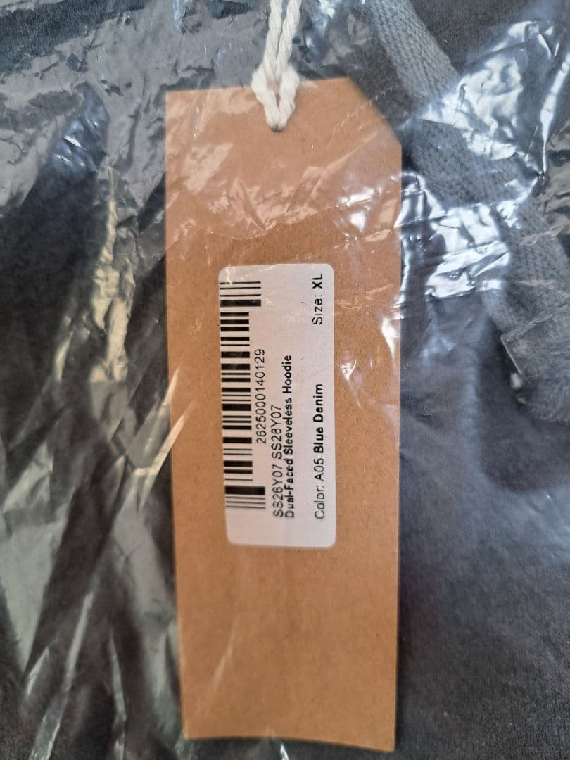 【新品】salsation サルセーション フーディ Blue Denim XL