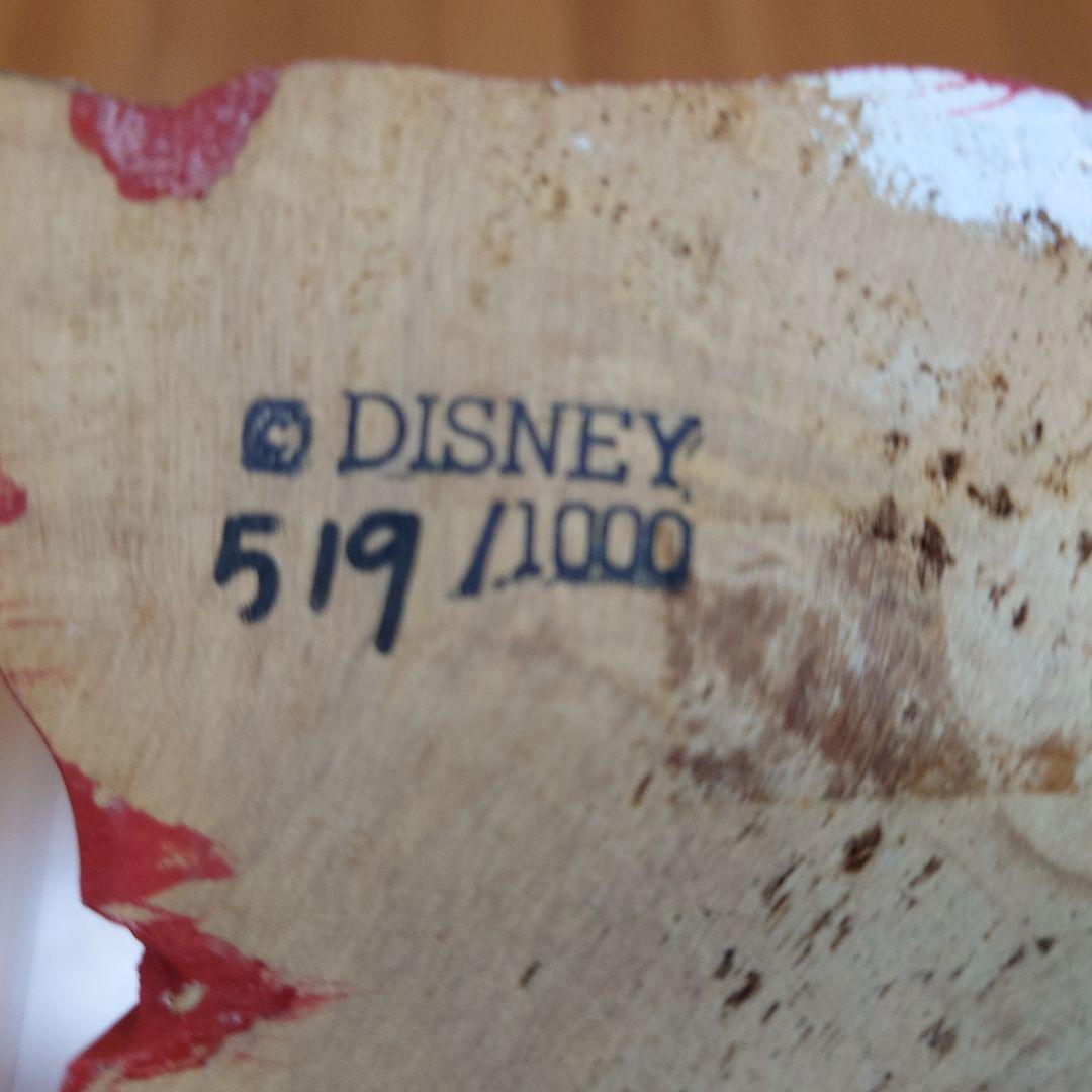 貴重品　世界1000個限定！木製ファンタジア　ミッキー