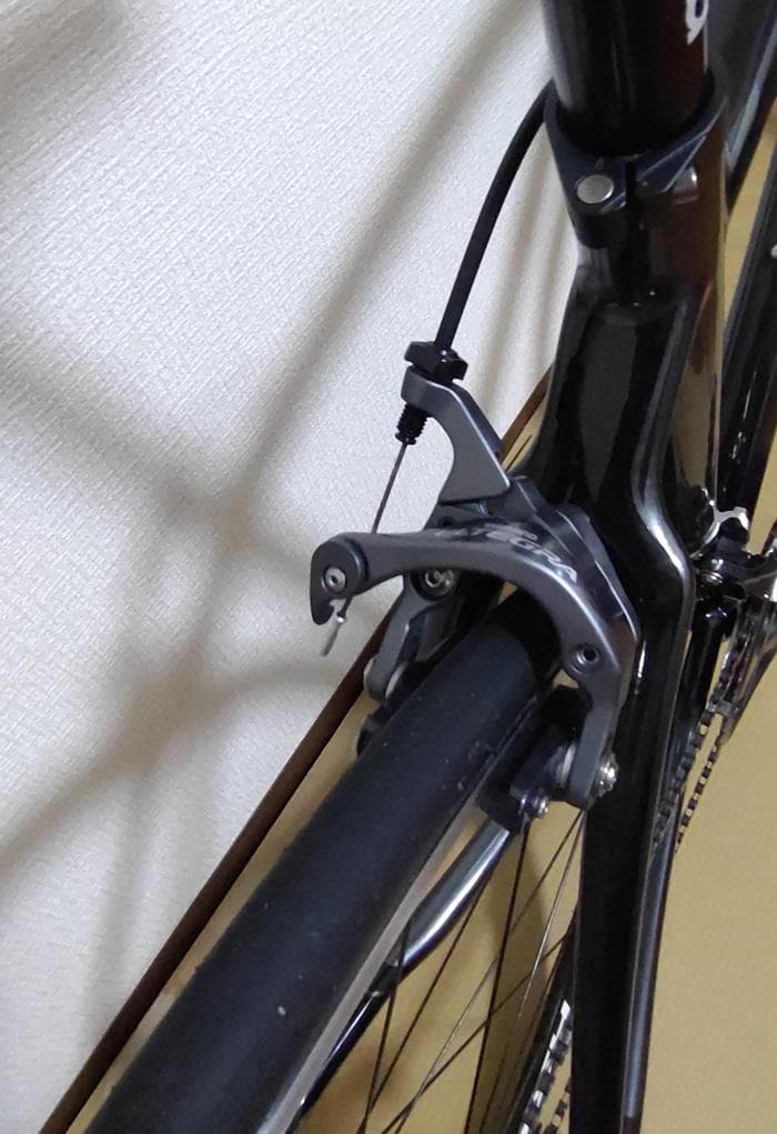 ブリヂストン アンカー RL8 カーボンロード リムブレーキ サイズ450 黒