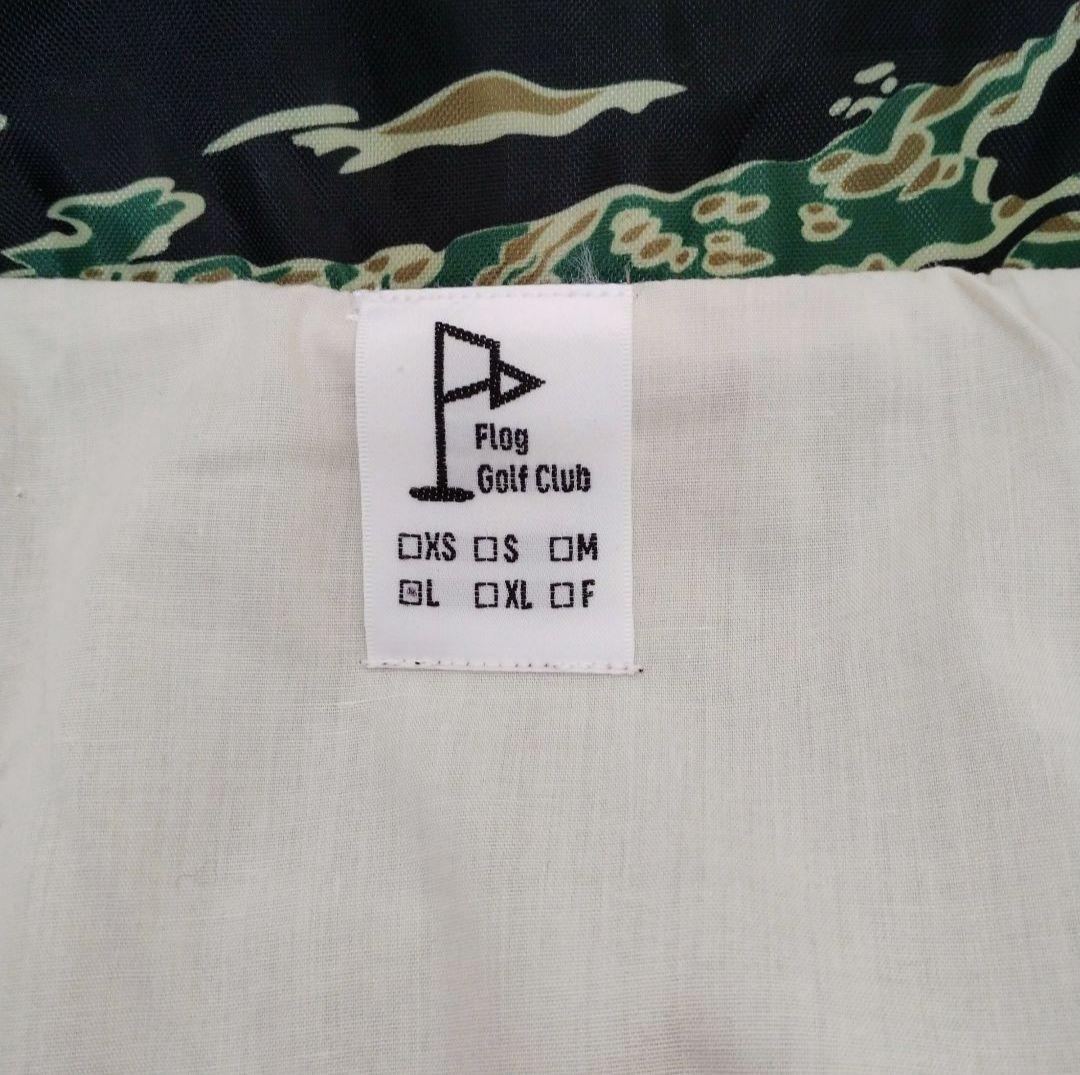 Flog Golf フロッグゴルフ 迷彩 タイガーカモ コーチジャケット L