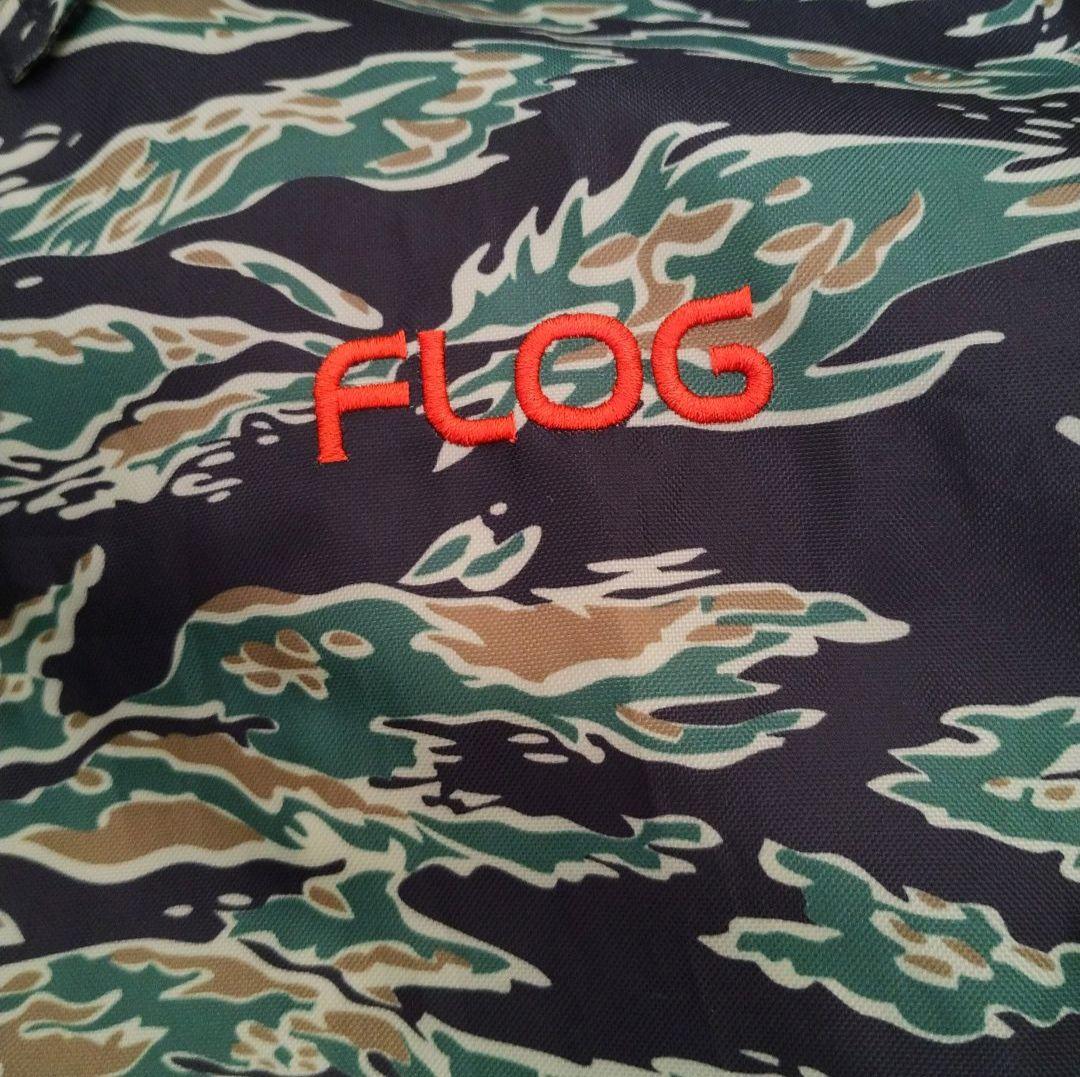 Flog Golf フロッグゴルフ 迷彩 タイガーカモ コーチジャケット L