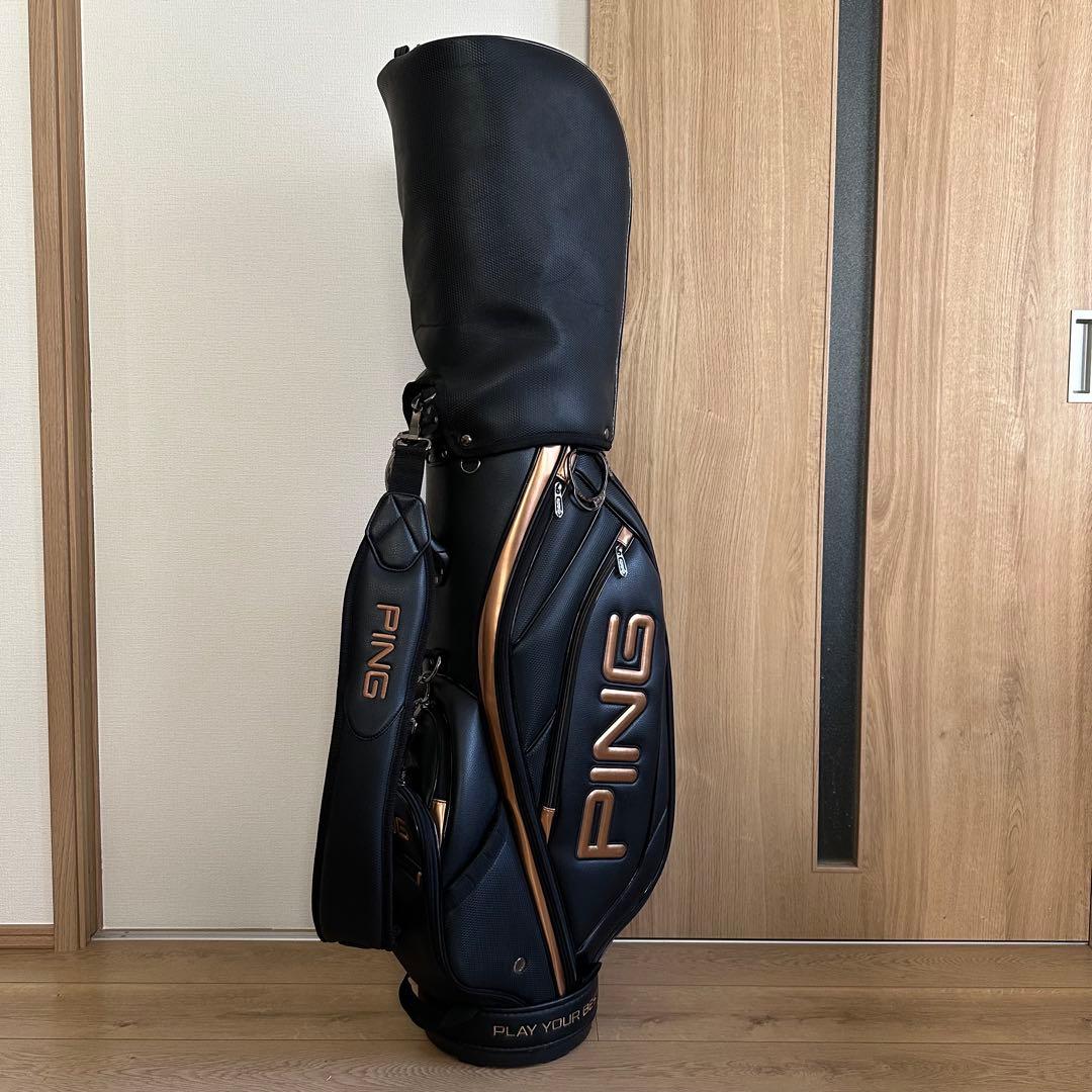 ピン PING PGJ-CBLT18 キャディバッグ ブラック カッパー