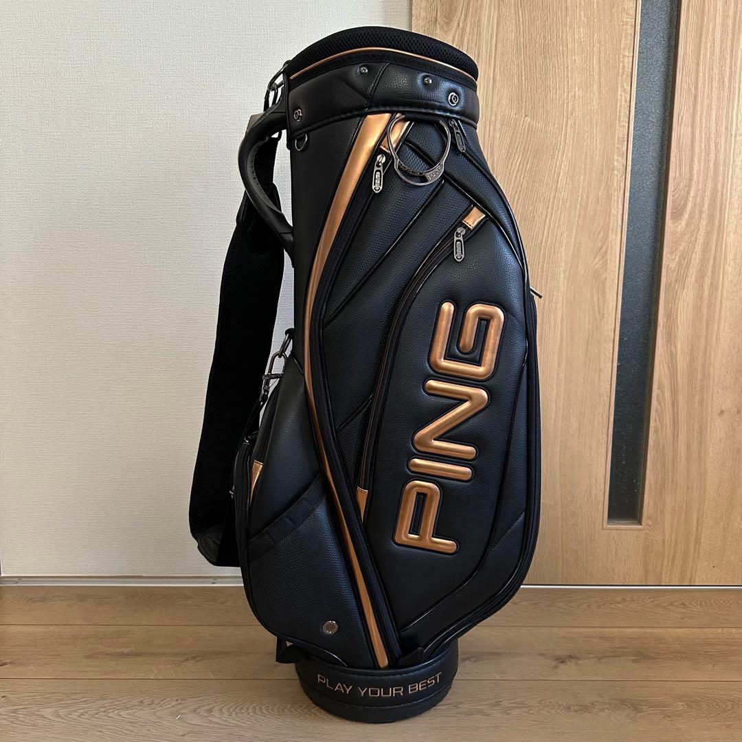 ピン PING PGJ-CBLT18 キャディバッグ ブラック カッパー