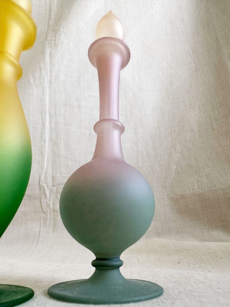 珍品 エジプト 香水瓶 小瓶 ガラス瓶 ヴィンテージ アンティーク 蚤の市