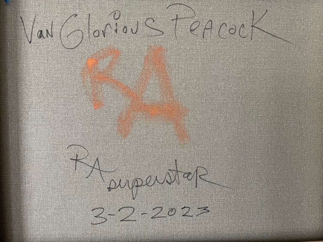 ★Original ART  ‘Peacock’