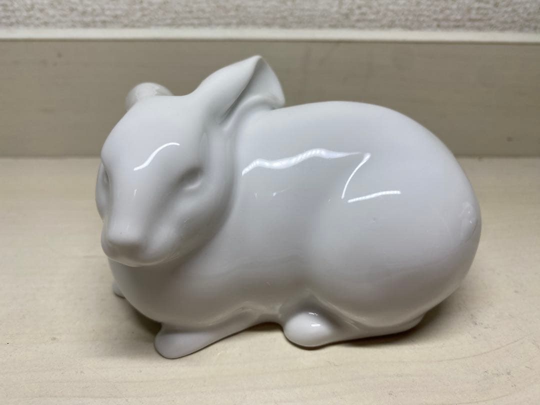大倉陶園 うさぎ 置物 2個セット