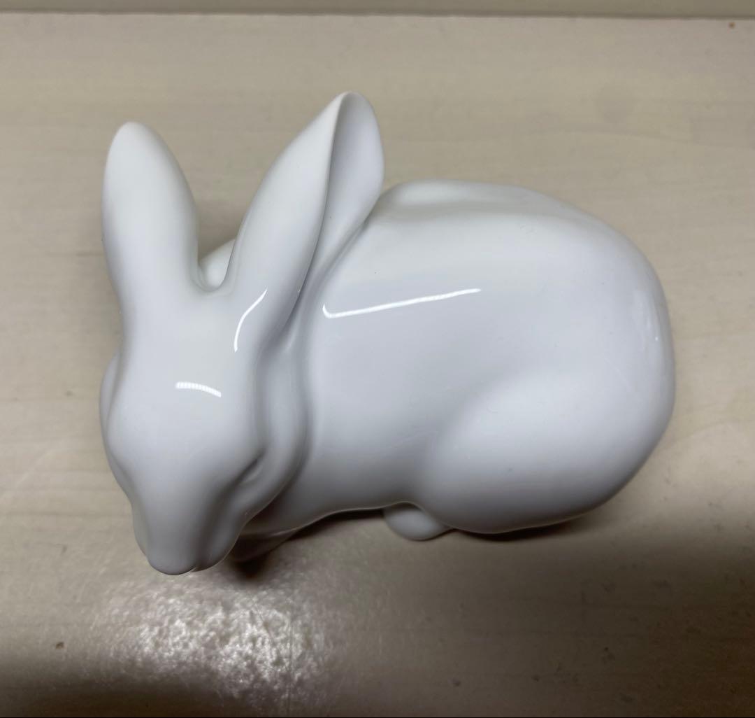 大倉陶園 うさぎ 置物 2個セット