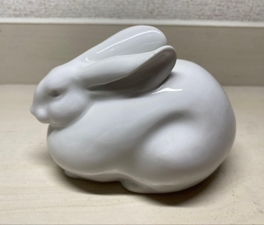 大倉陶園 うさぎ 置物 2個セット