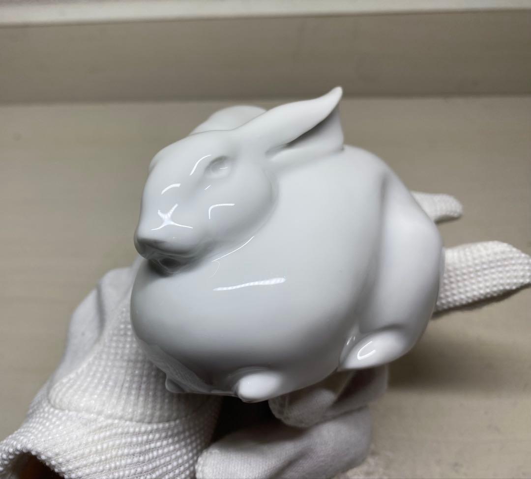 大倉陶園 うさぎ 置物 2個セット
