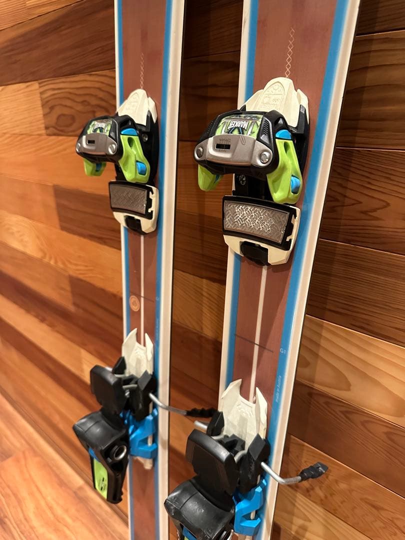 レア　サロモンBBR169 +　マーカー　スクワイヤ　フリーライドスキー