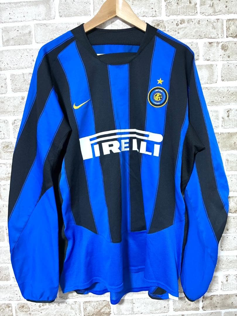 【限定1着】ナイキ インテルミラノ 長袖 ユニフォーム Lサイズ ホーム