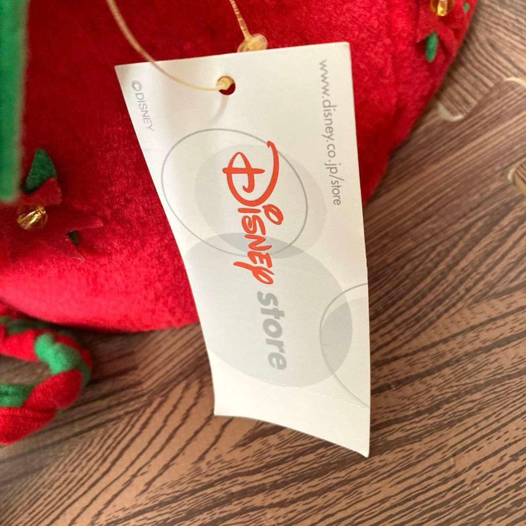 ディズニーストア　くまのプーさん　クリスマス　マスコット　ぬいぐるみ　平成レトロ