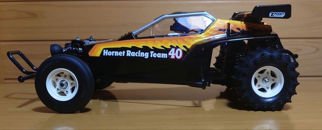 RCホーネットEVO.(LEDライト付)タミヤ＆プロポ＆バッテリー充電器完成品