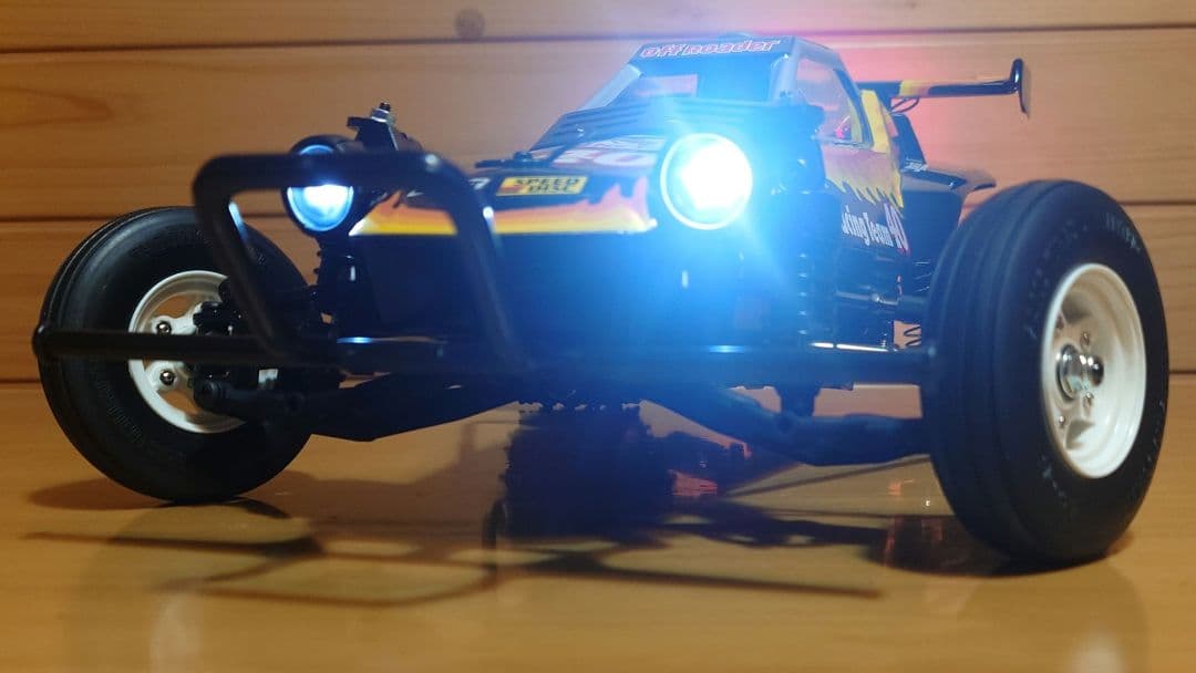 RCホーネットEVO.(LEDライト付)タミヤ＆プロポ＆バッテリー充電器完成品