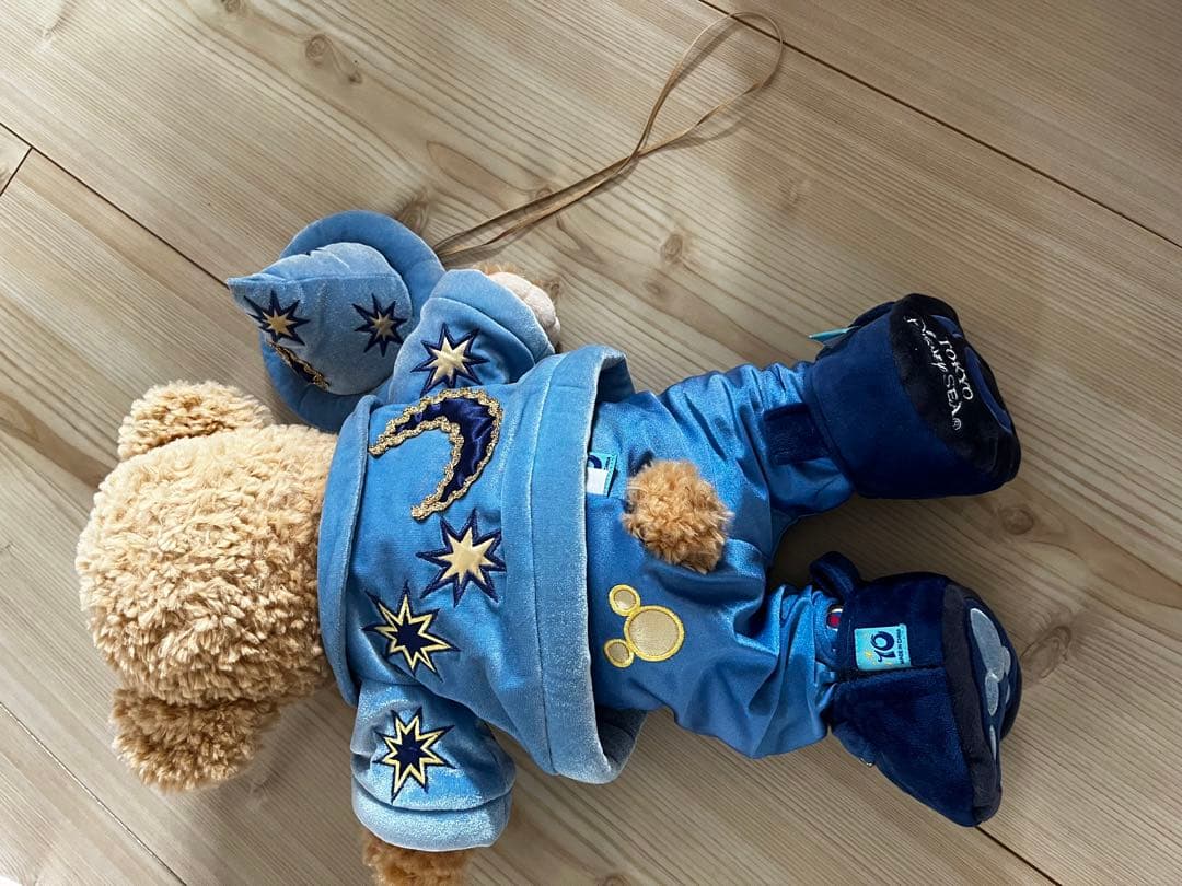 ダッフィーぬいぐるみ　10周年コスチューム