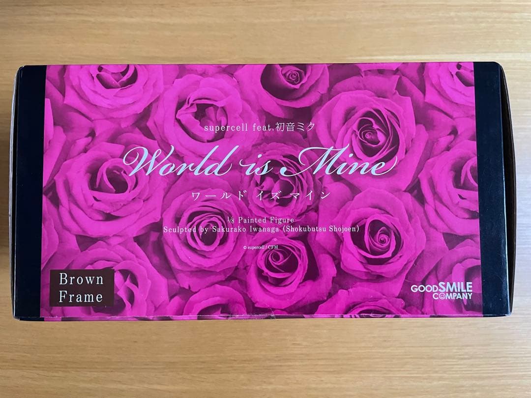 初音ミク ワールドイズマイン[ブラウンフレーム] 1/8 スケール塗装済完成品