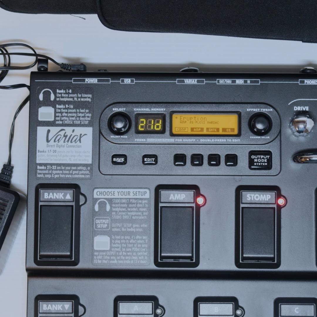 Line 6 POD XT LIVE ギターエフェクター