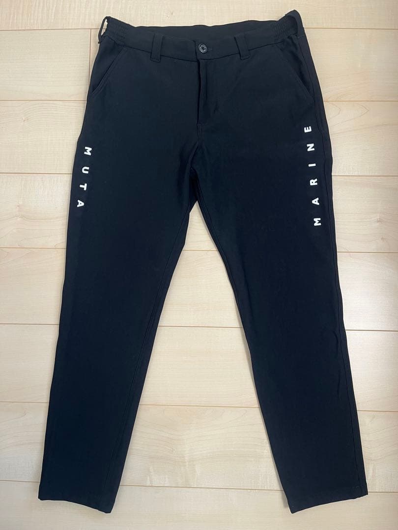 MUTA MARINE ヒートパフォーマツイル スラックス ブラックM