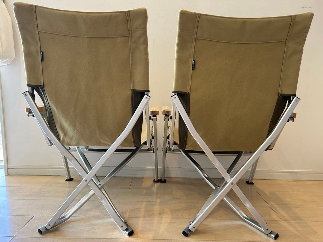  peak スノーピーク ローチェア30 ベージュ 2セット