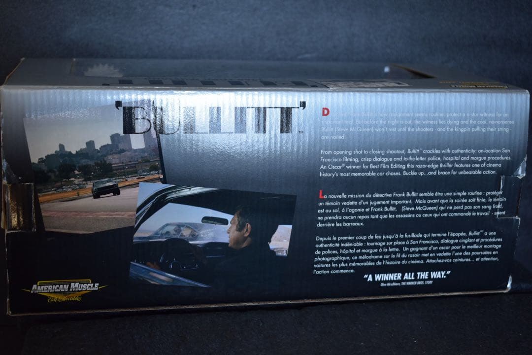 1/18 グリーンライト ブリット ‘68 フォード マスタング マックイーン