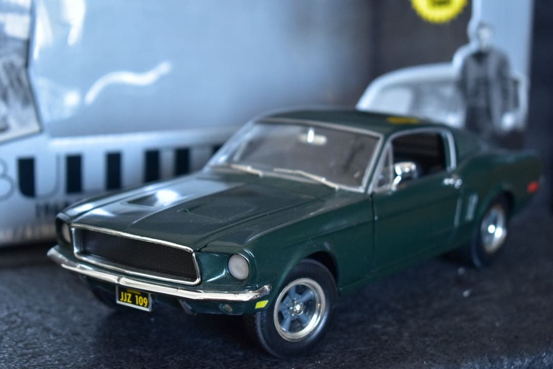 1/18 グリーンライト ブリット ‘68 フォード マスタング マックイーン