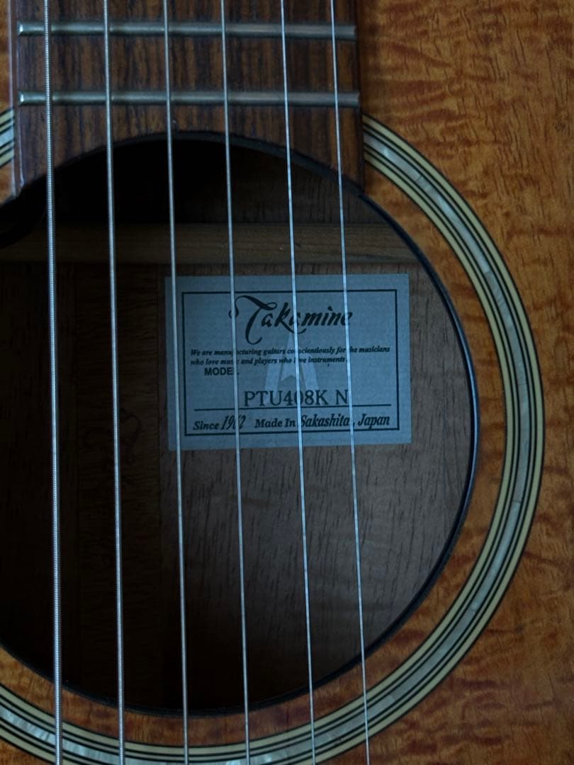 TakamineエレアコPTU408KN 2005年製　中古美品