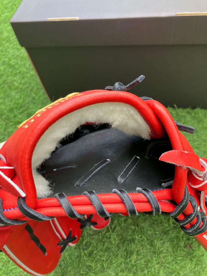 新品　アップセット　硬式　内野手　グローブ　日本製　誠グローブ