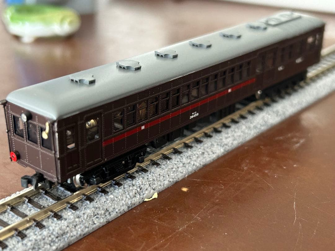 キングスホビー　キハニ36450 茶　Nゲージ完成品