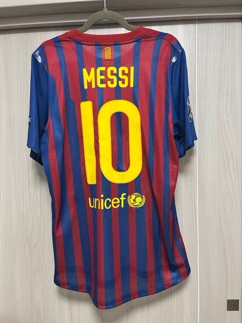 選手支給品バルセロナ メッシ 11/12 UCL ユニフォーム
