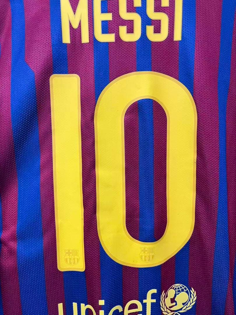 選手支給品バルセロナ メッシ 11/12 UCL ユニフォーム